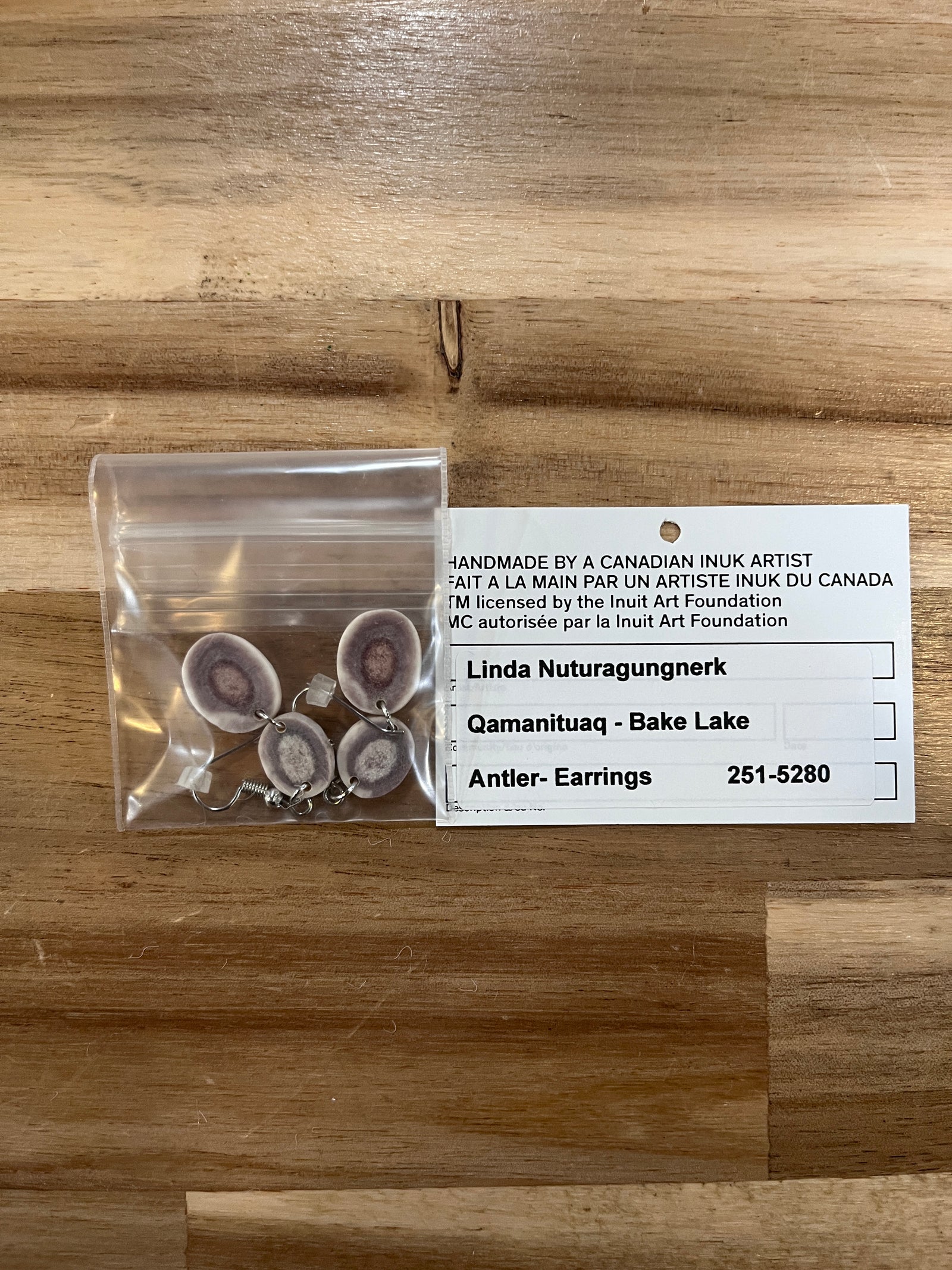 Antler Earrings - 5280 - 50% consignment