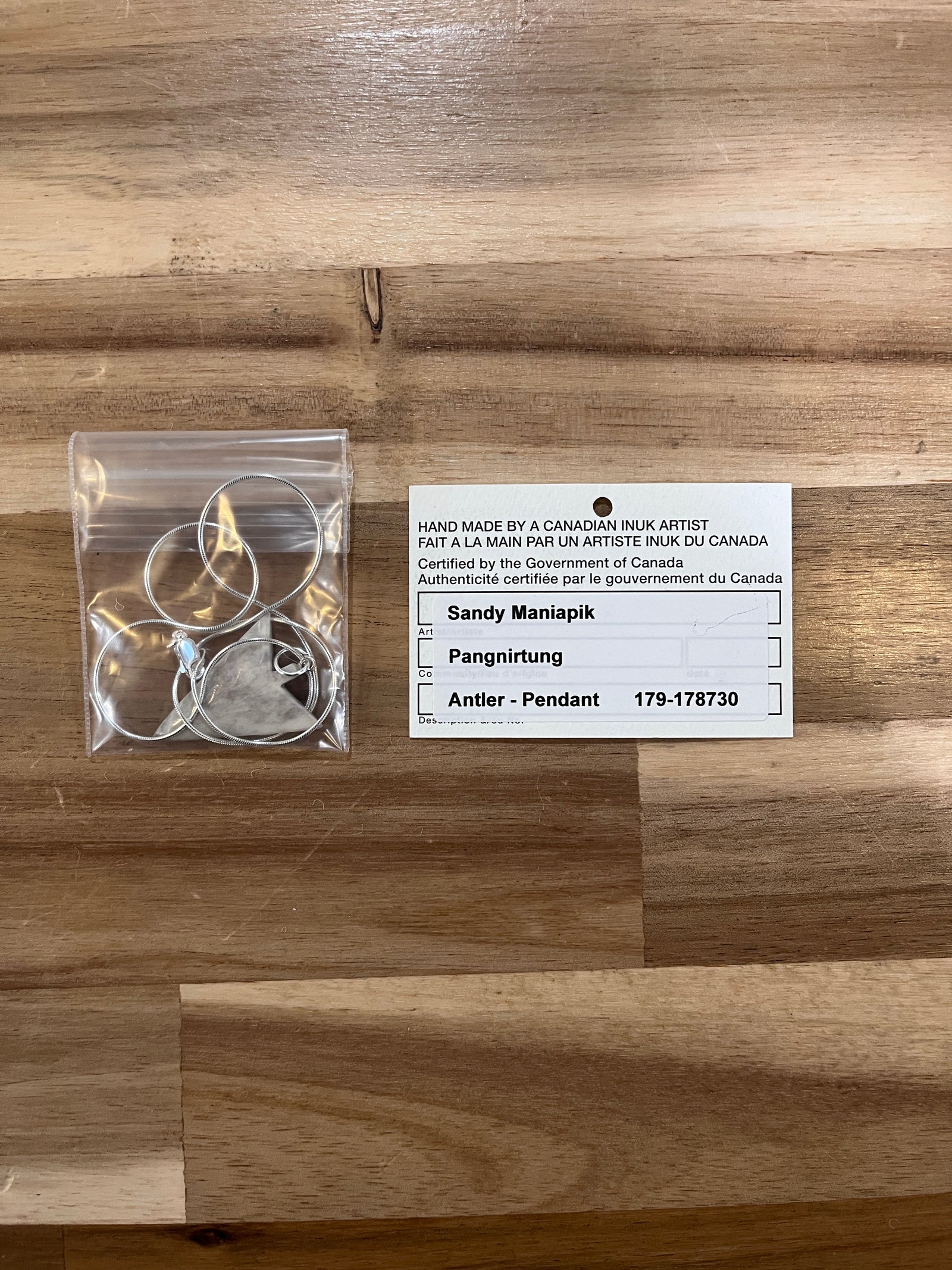 Antler pendant - 178730 - 50% consignment