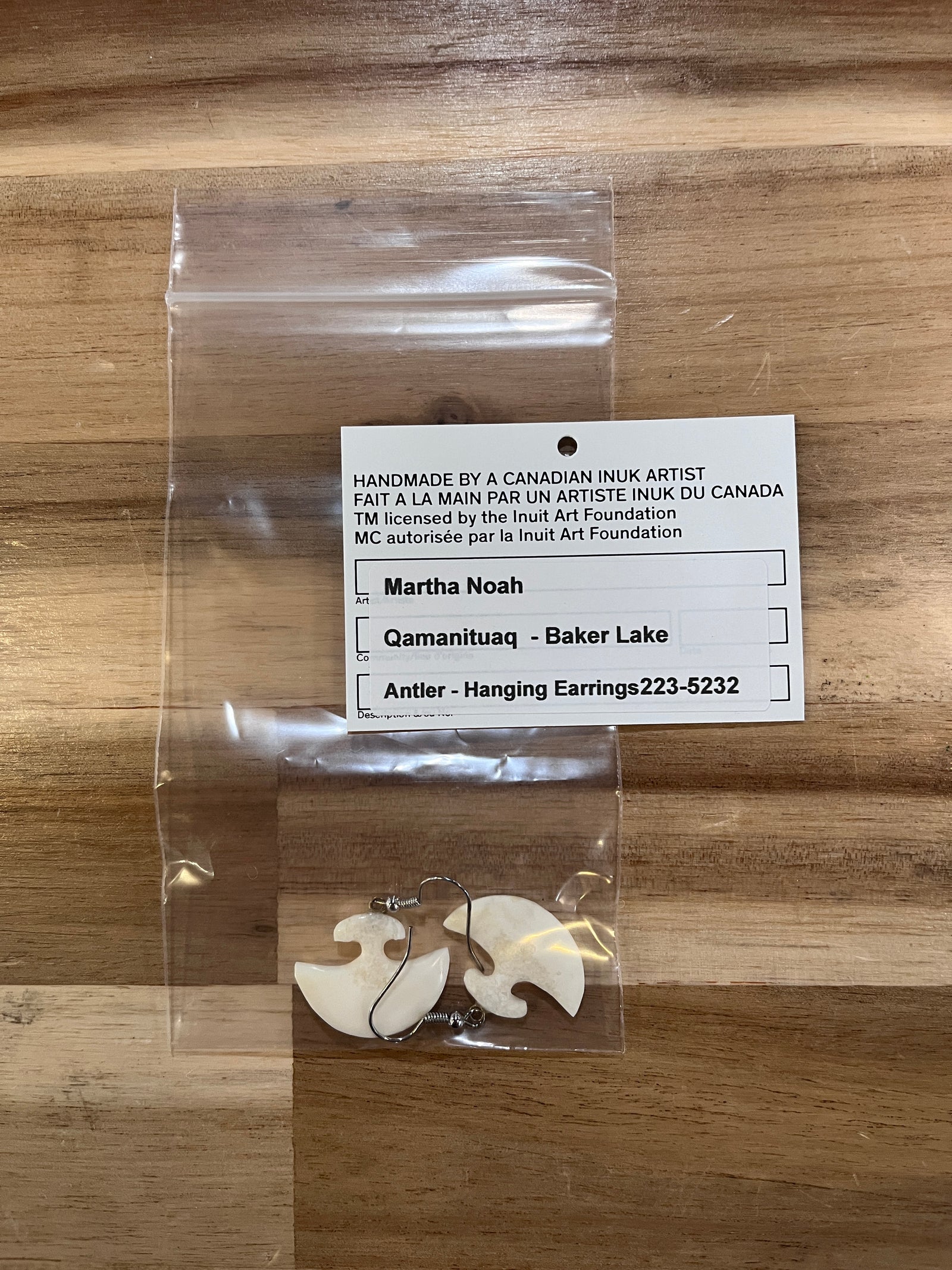 Ivory Hanging Earring - 5232 - 50% consignment