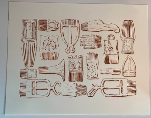 Combs by Germaine Arnattaujuq